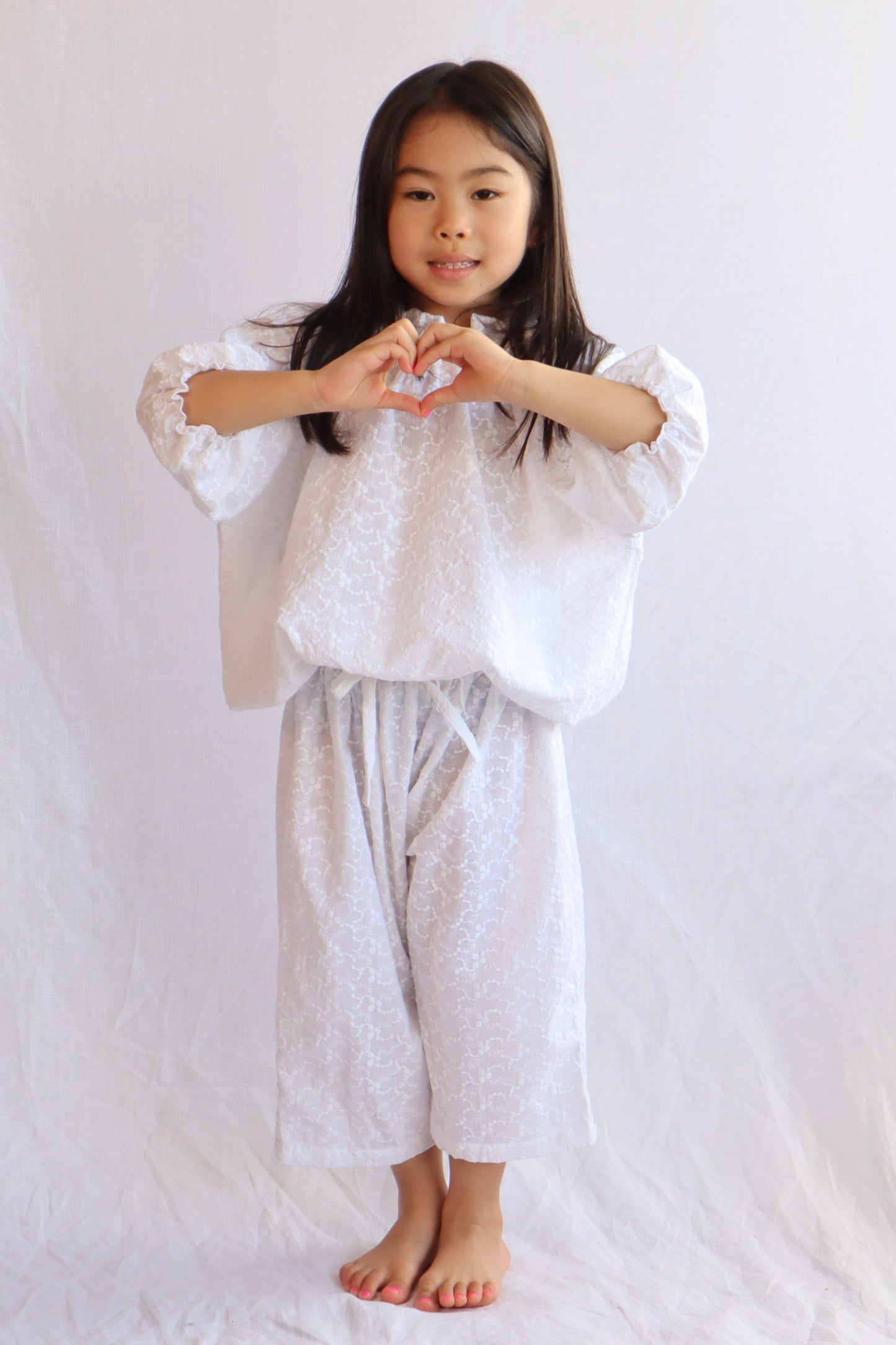 Olivia Top - Broderie Anglaise