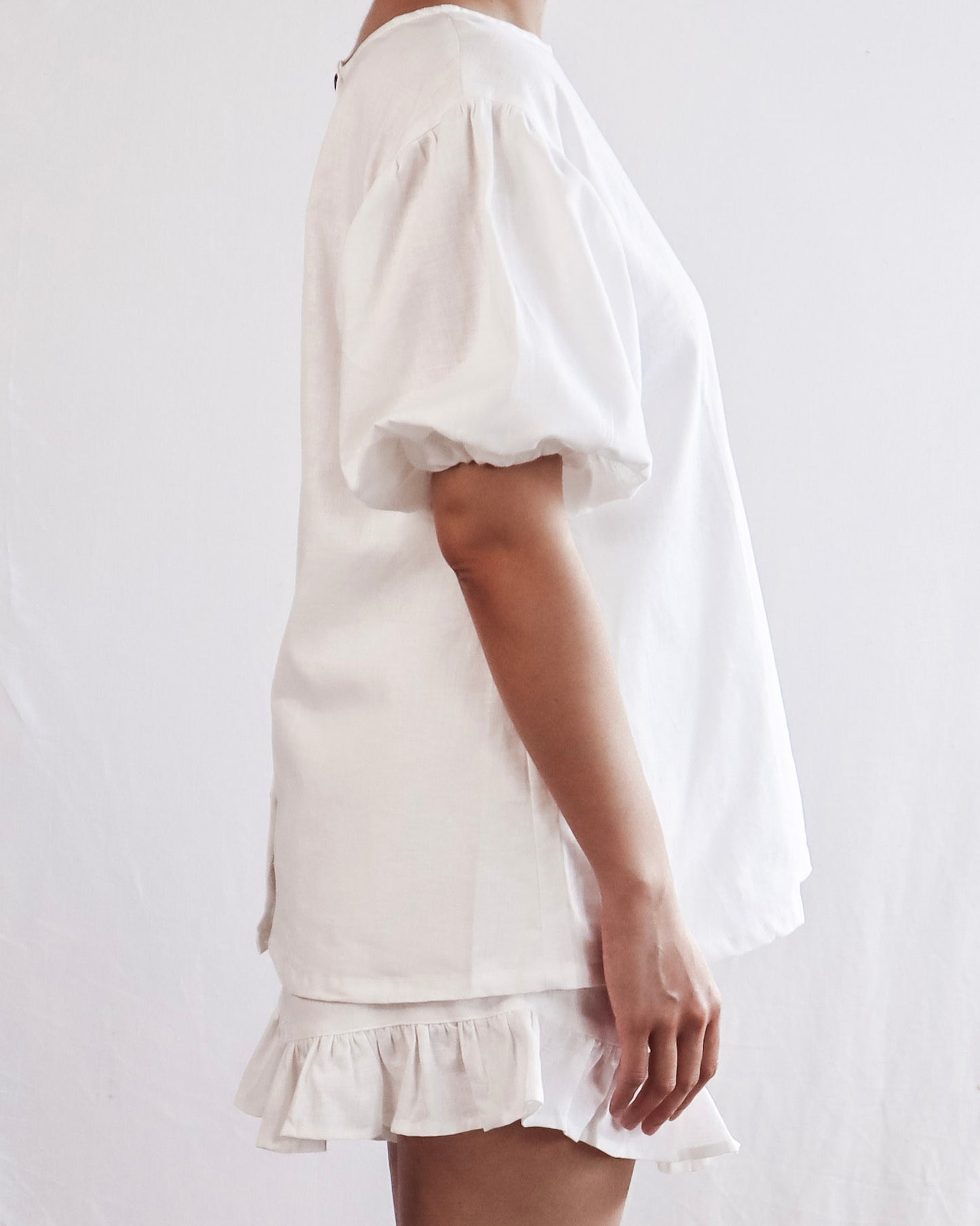 Women's Butterfly Shorts - Milk